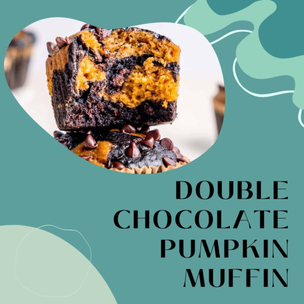 DOUBLE CHOCOLATE PUMPKIN MUFFIN