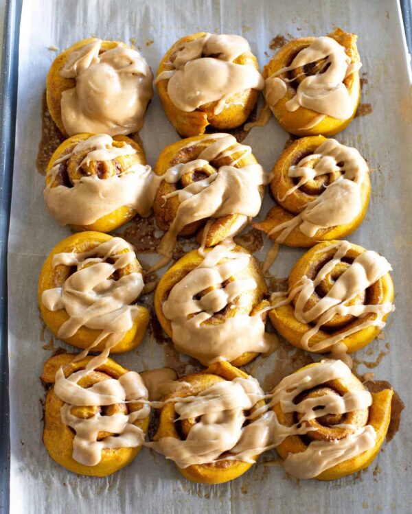 PUMPKIN CINNAMON ROLLS - Image 4