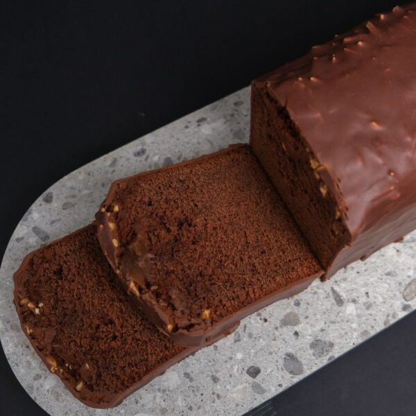 Chocolate Pound Cake Slice