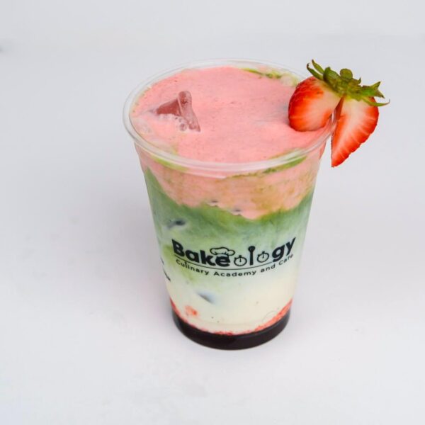 Strawberry Matcha Latte