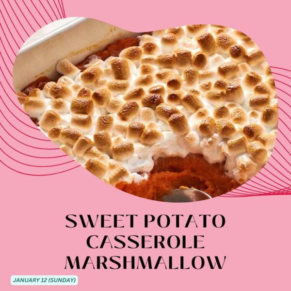 SWEET POTATO CASSEROLE MARSHMALLOW