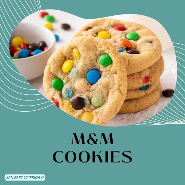 M&M COOKIES