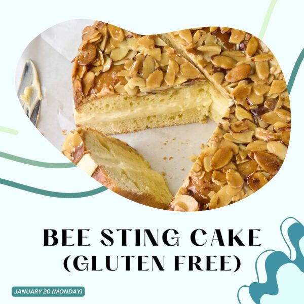 BEE STING CAKE (GLUTEN FREE)