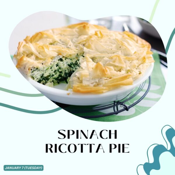 SPINACH RICOTTA PIE