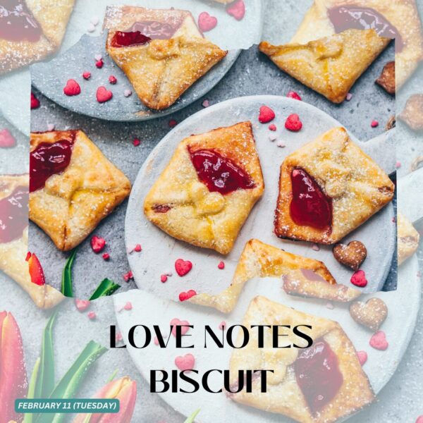 LOVE NOTES BISCUIT