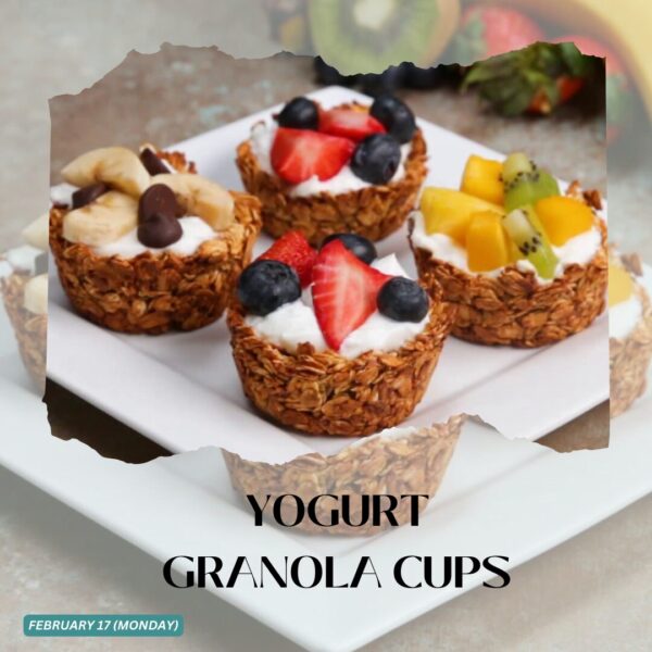 YOGURT GRANOLA CUPS