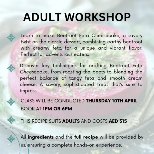 BEETROOT FETA CHEESECAKE - Image 2