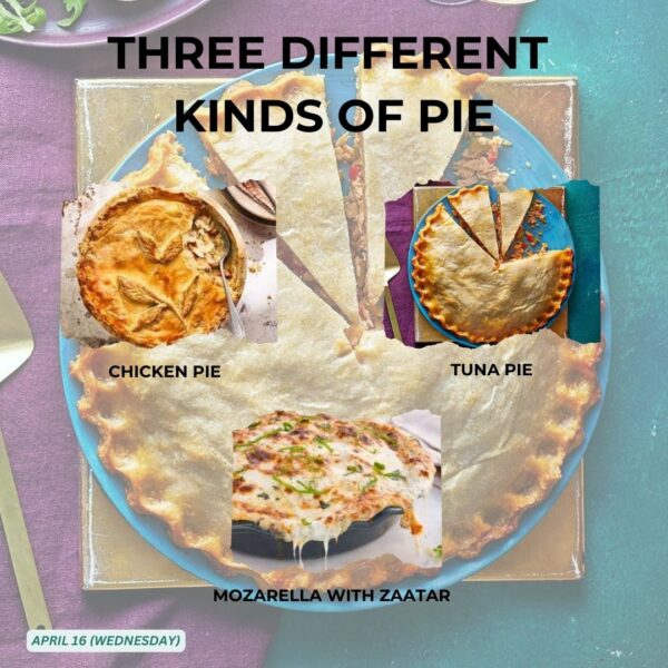 THREE DIFFERENT KINDS OF PIE