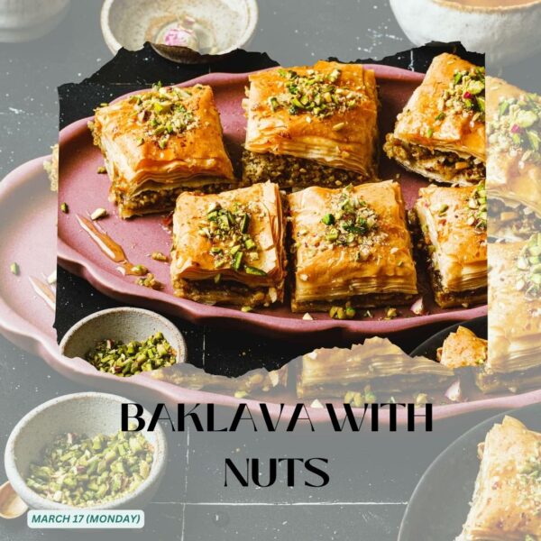 BAKLAVA WITH NUTS