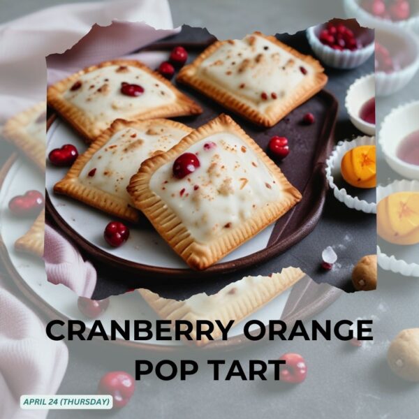 CRANBERRY ORANGE POP TART