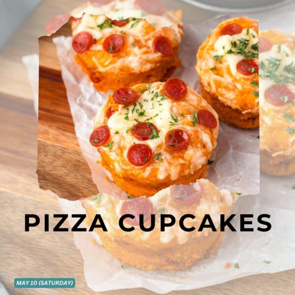 PIZZA CUPCAKES