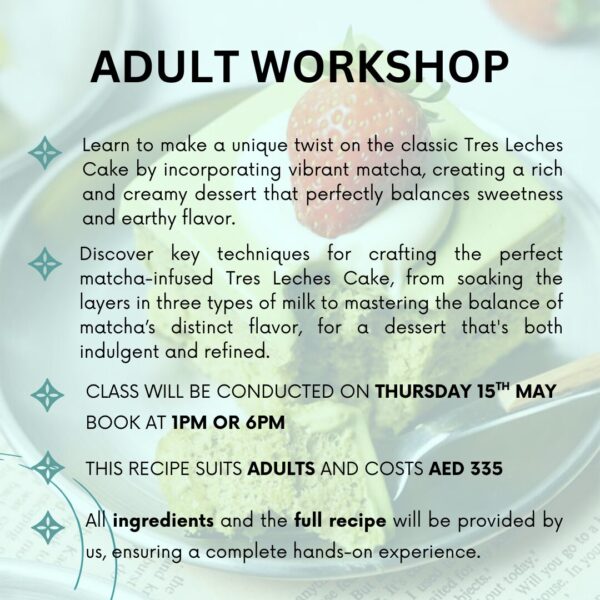 MATCHA TRES LECHES CAKE - Image 2