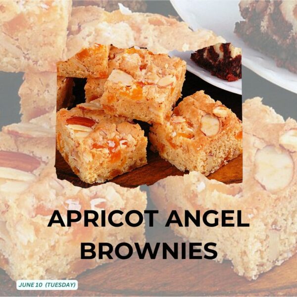 APRICOT ANGEL BROWNIES