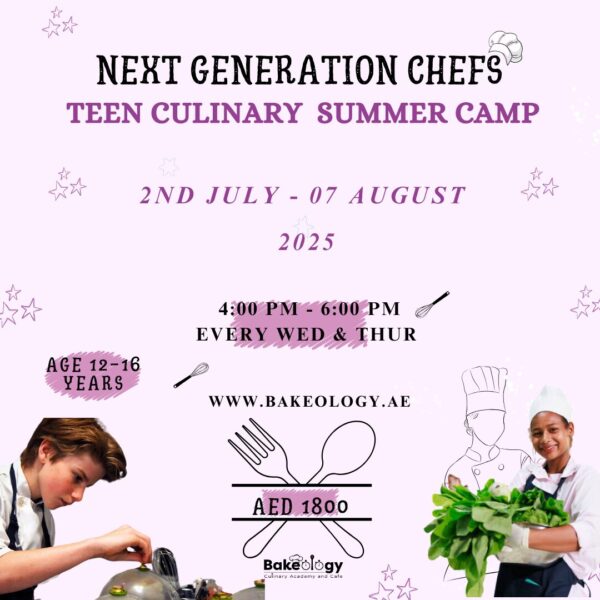 NEXT GENERATION CHEFS: TEEN CULINARY SUMMER CAMP