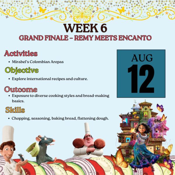 KIDS CULINARY SUMMER CAMP (DISNEY INSPIRED RECIPE) - Image 13
