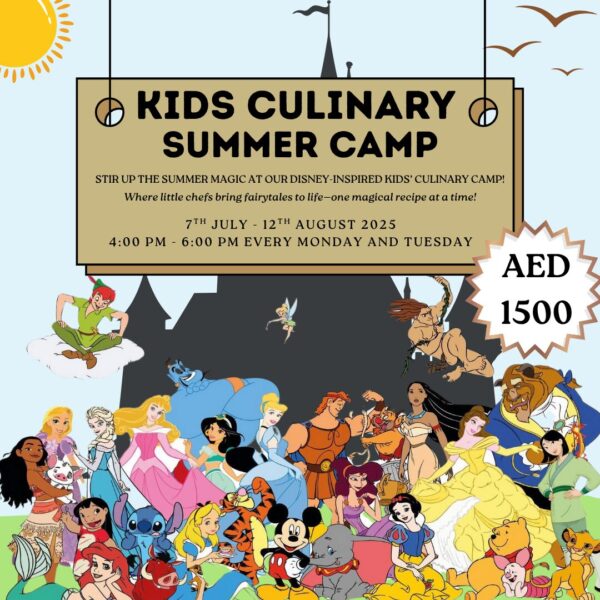 KIDS CULINARY SUMMER CAMP (DISNEY INSPIRED RECIPE)