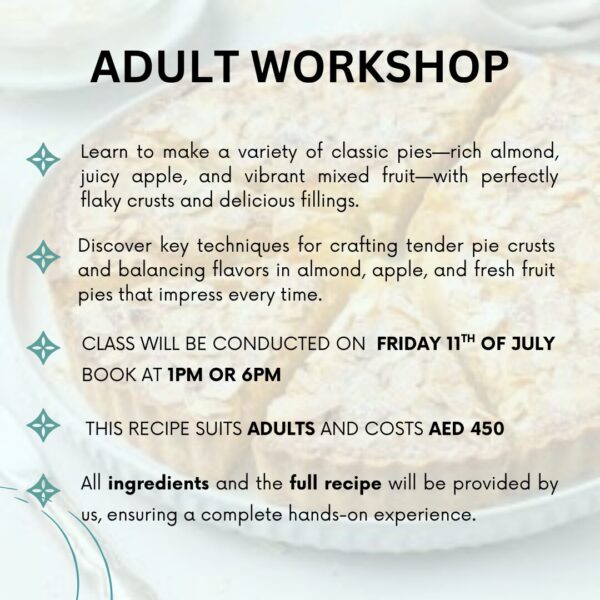 KINDS OF PIE (ALMOND, APPLE AND FRUIT) - Image 2