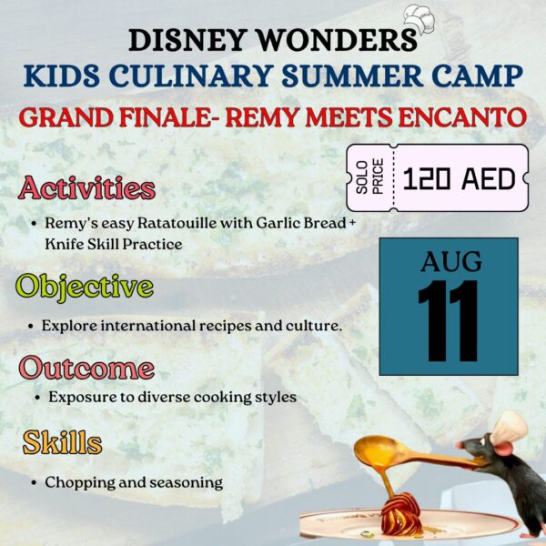 KIDS SUMMER CAMP DAY 11: REMY'S EASY RATATOUILLE WITH GARLIC BREAD - Image 2